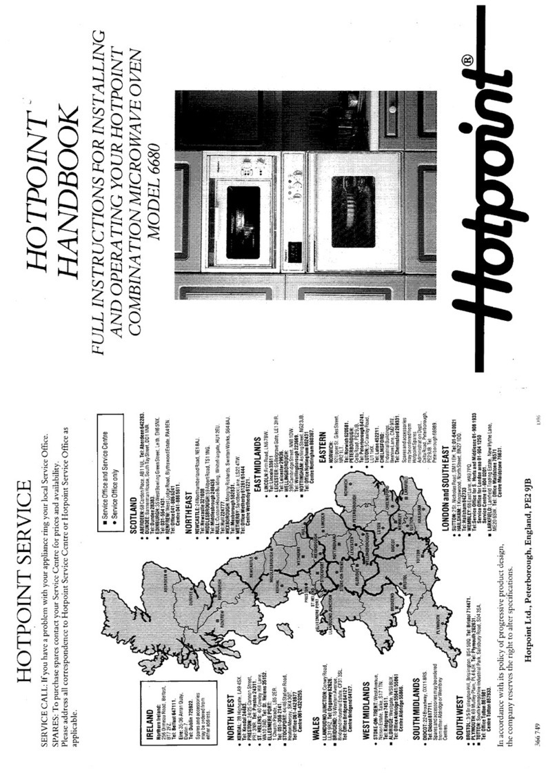 Hotpoint 6680 user manual