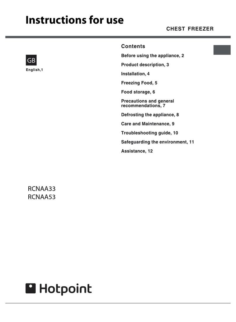 Hotpoint RCNAA33 Instructions for use