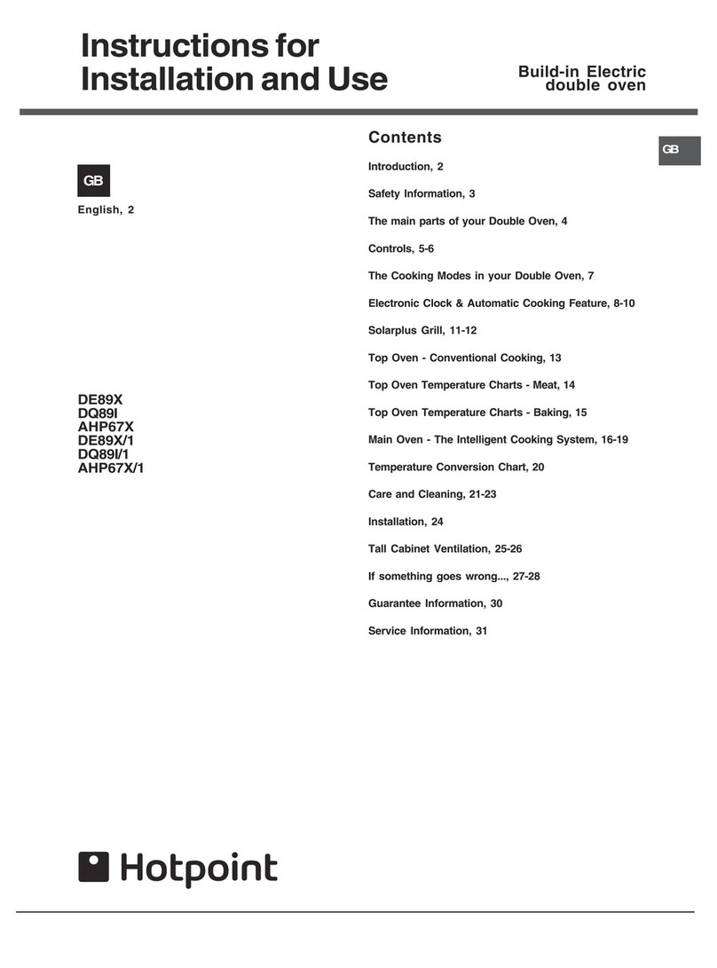 Hotpoint AHP67X/1 User manual