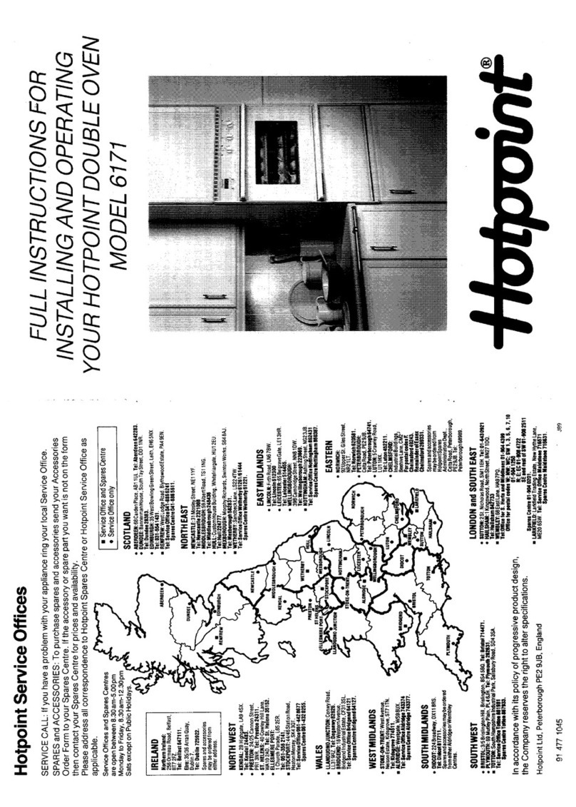 Hotpoint 6171 Instruction Manual