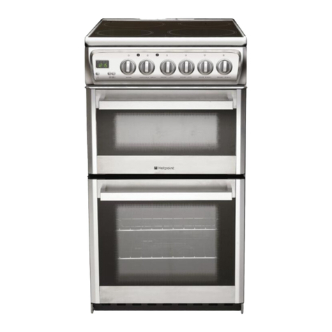 Hotpoint EW48G Instructions for installation and use