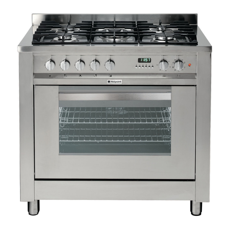 Hotpoint EG 900 X S User manual
