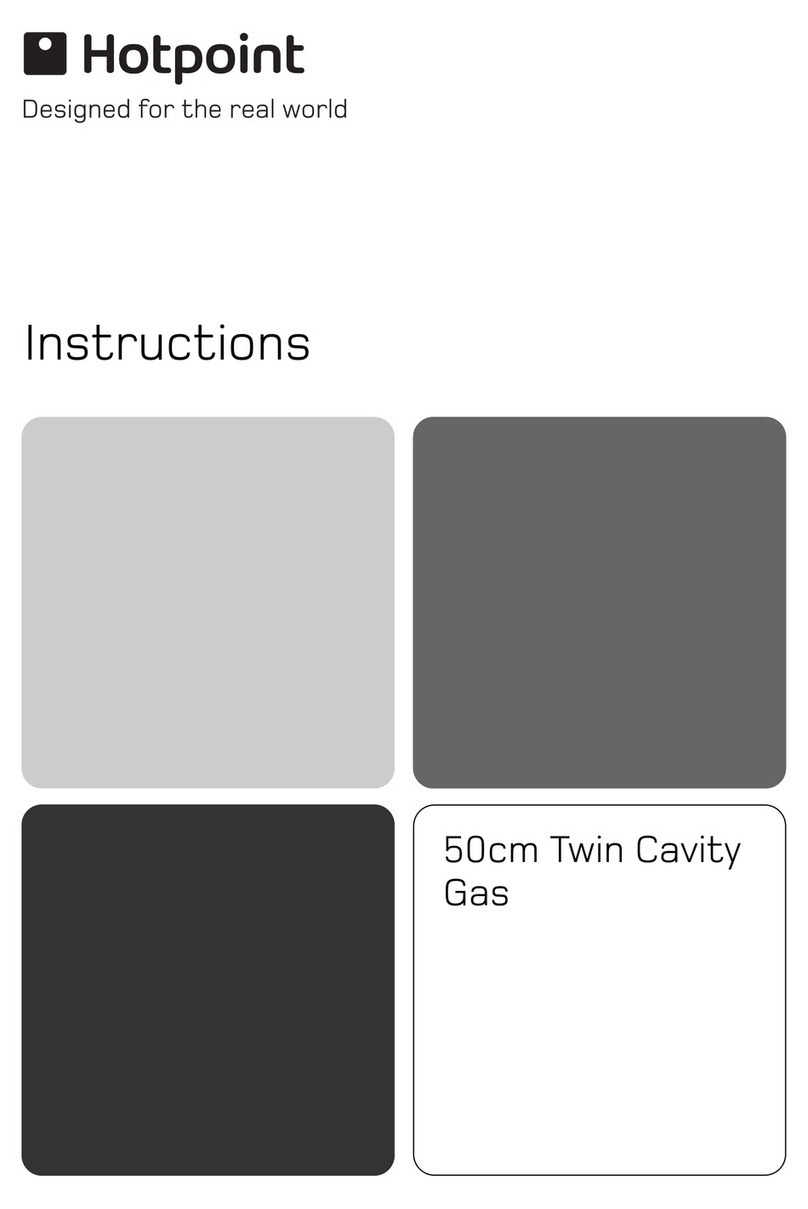 Hotpoint 5TCG User manual