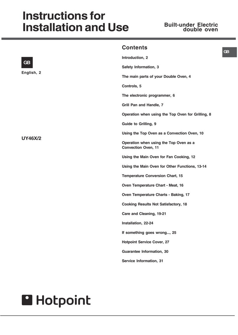 Hotpoint UY46X/2 User manual