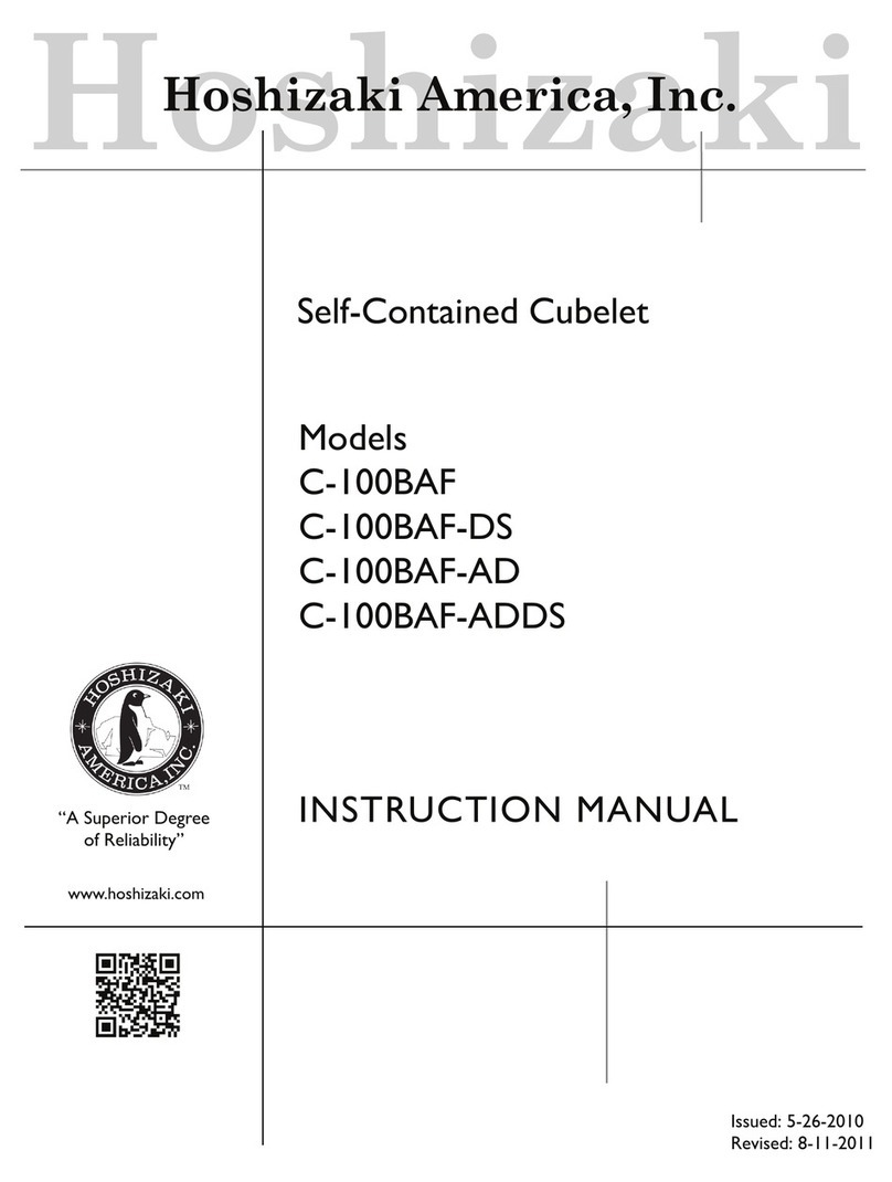Hoshizaki C-100BAF instruction manual