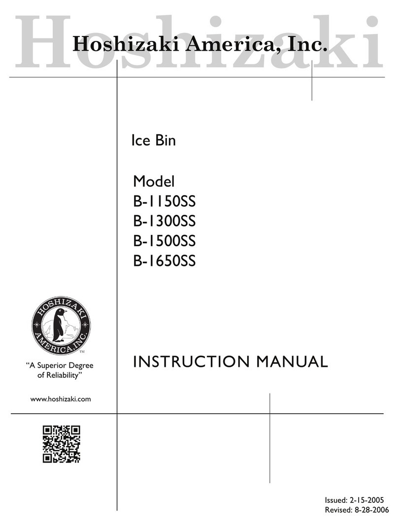 Hoshizaki B-1150SS instruction manual