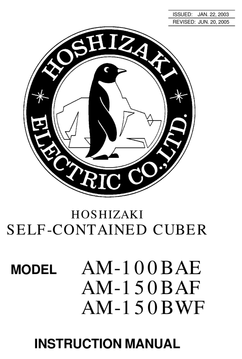 Hoshizaki AM-100BAE instruction manual