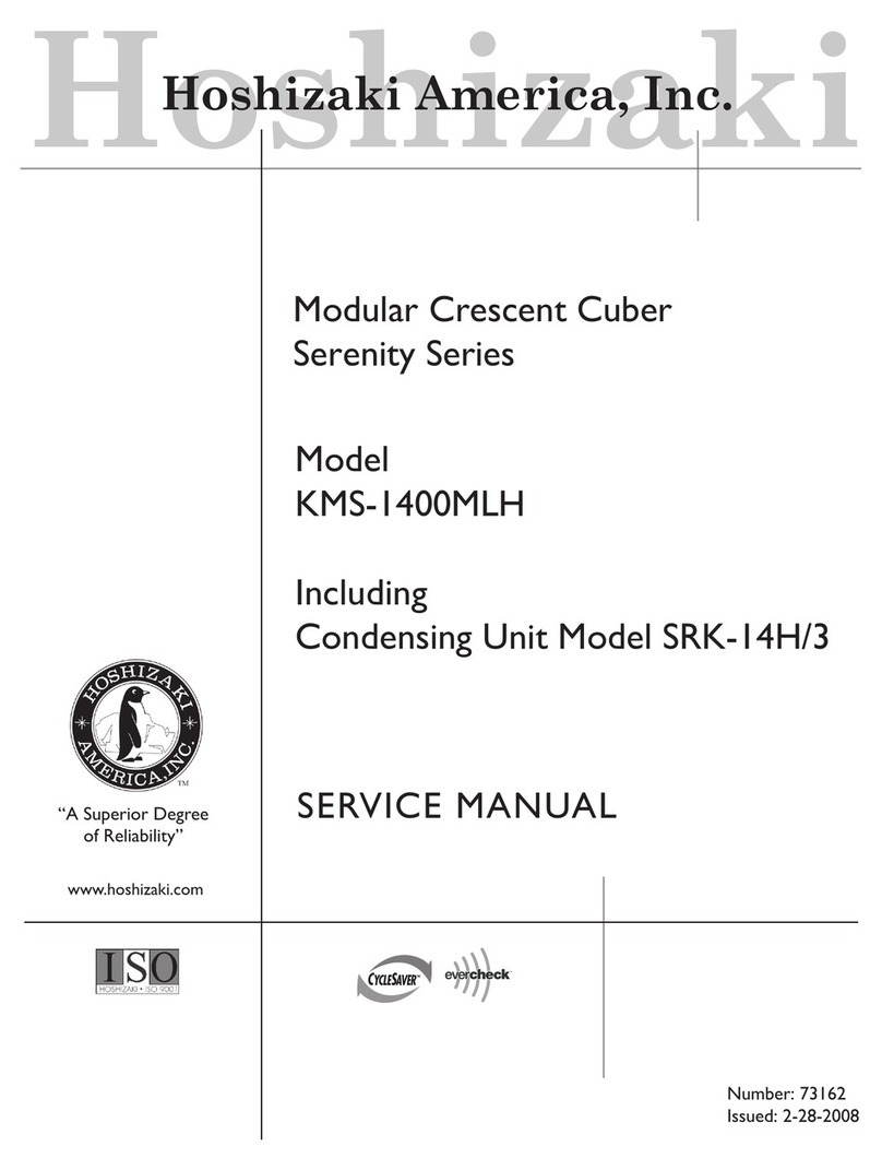 Hoshizaki KMS-1400MLH Service manual