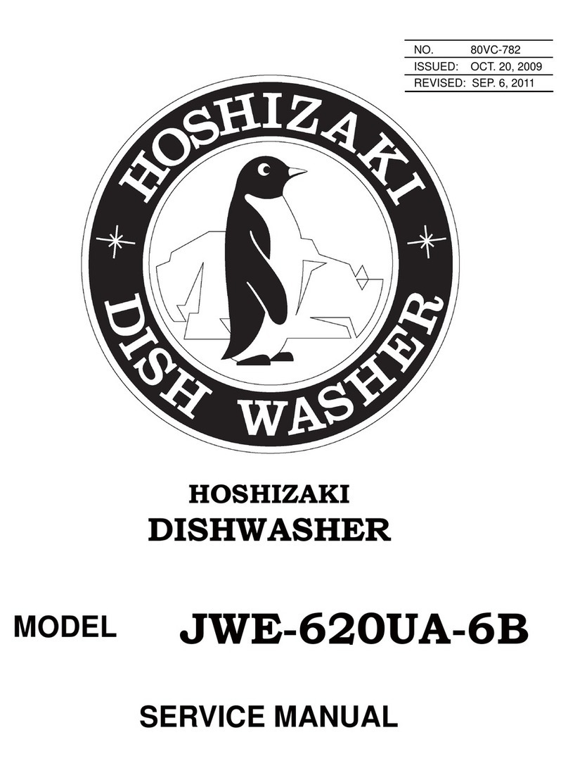 Hoshizaki JWE-620UA-6B Service manual