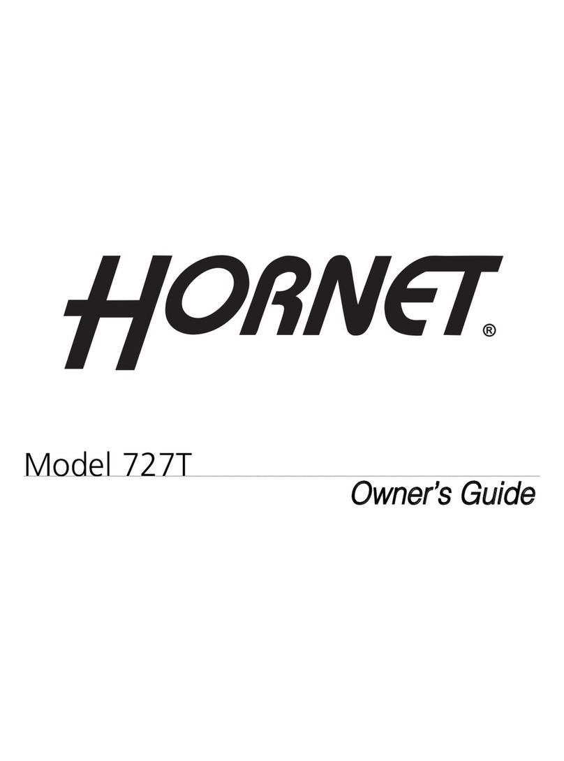 Hornet G727T owner's guide