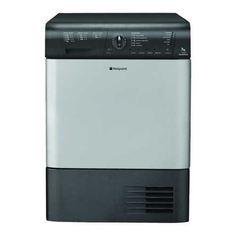 Hotpoint TCL770 Instruction booklet