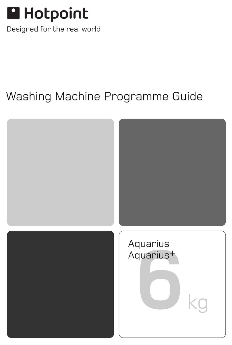 Hotpoint Aquarius Operating instructions