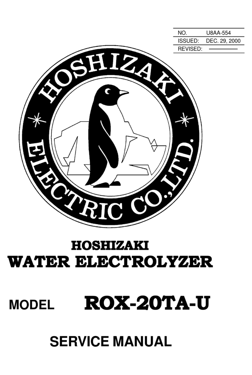 Hoshizaki ROX-20TA-U User manual