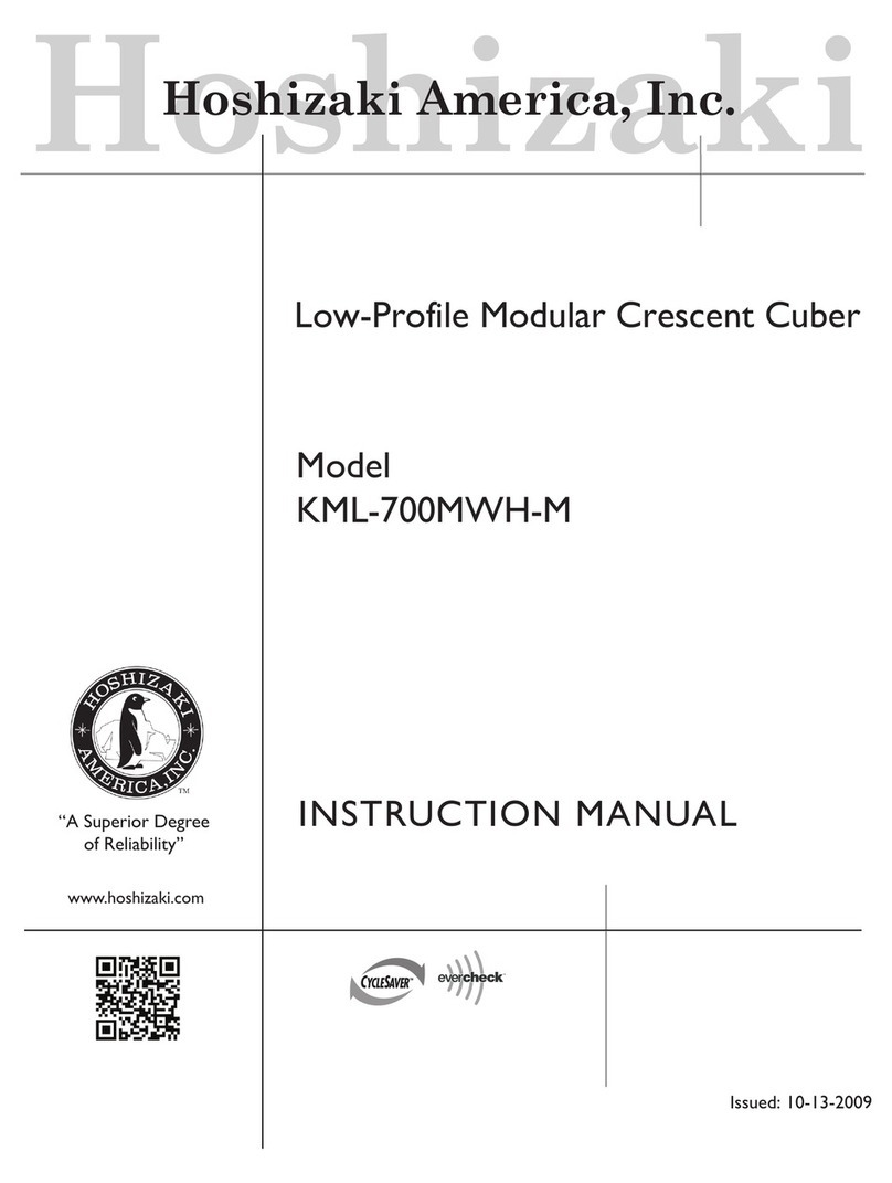 Hoshizaki KML-700MWH-M instruction manual