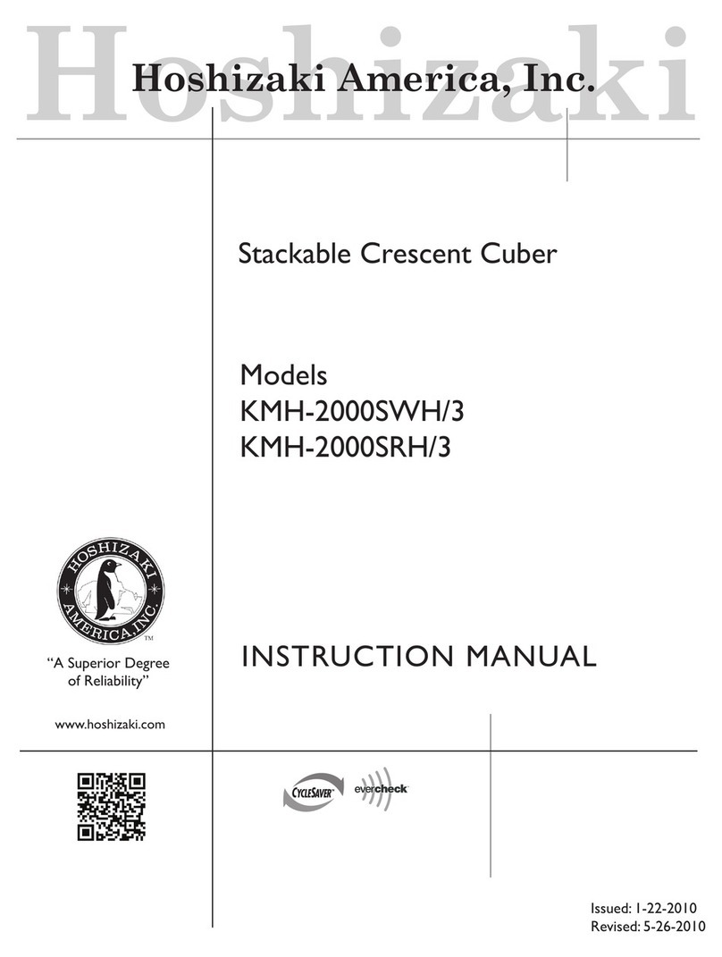 Hoshizaki KMH-2000SRH/3 instruction manual