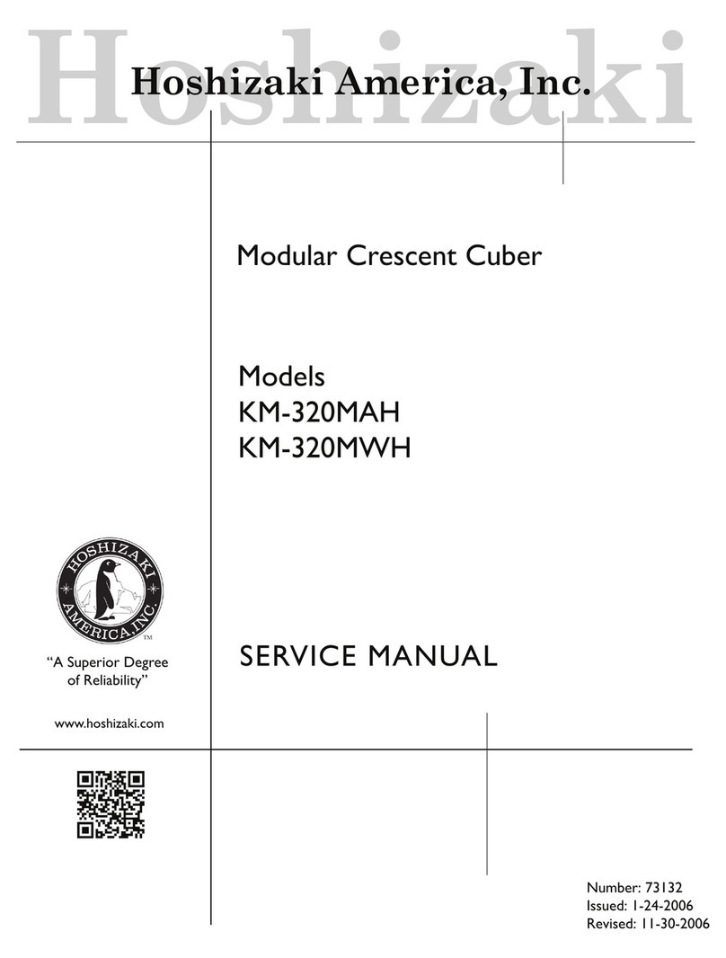 Hoshizaki KM-320MAH Service manual
