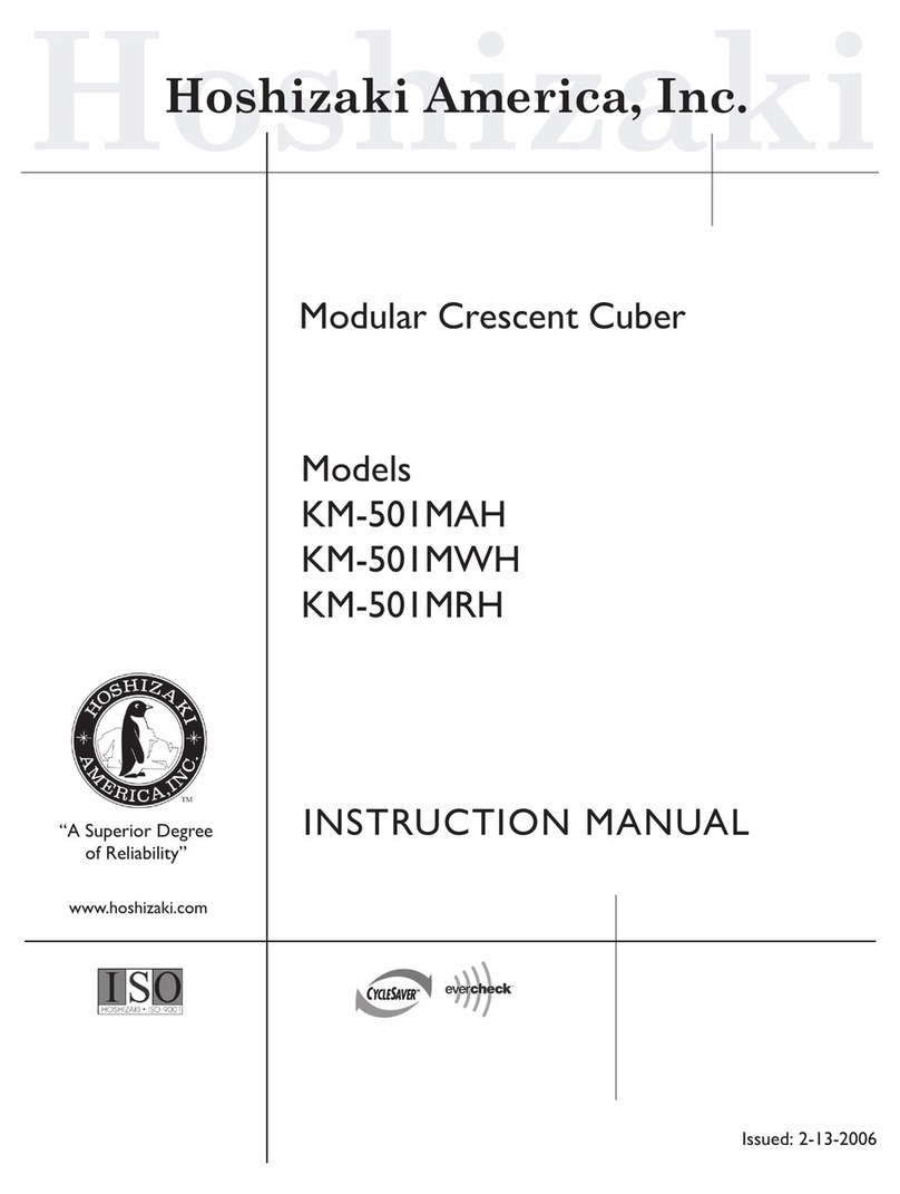 Hoshizaki KM-501MRH User manual