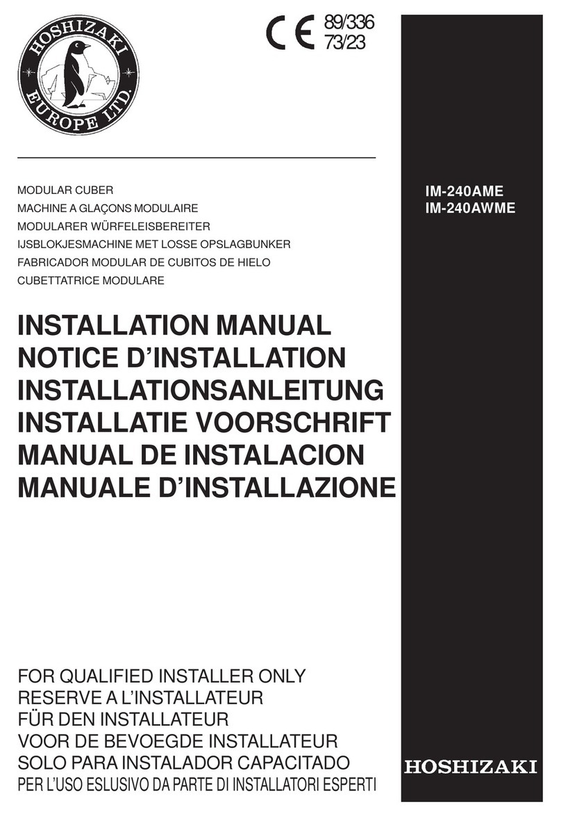 Hoshizaki IM-240AME User manual