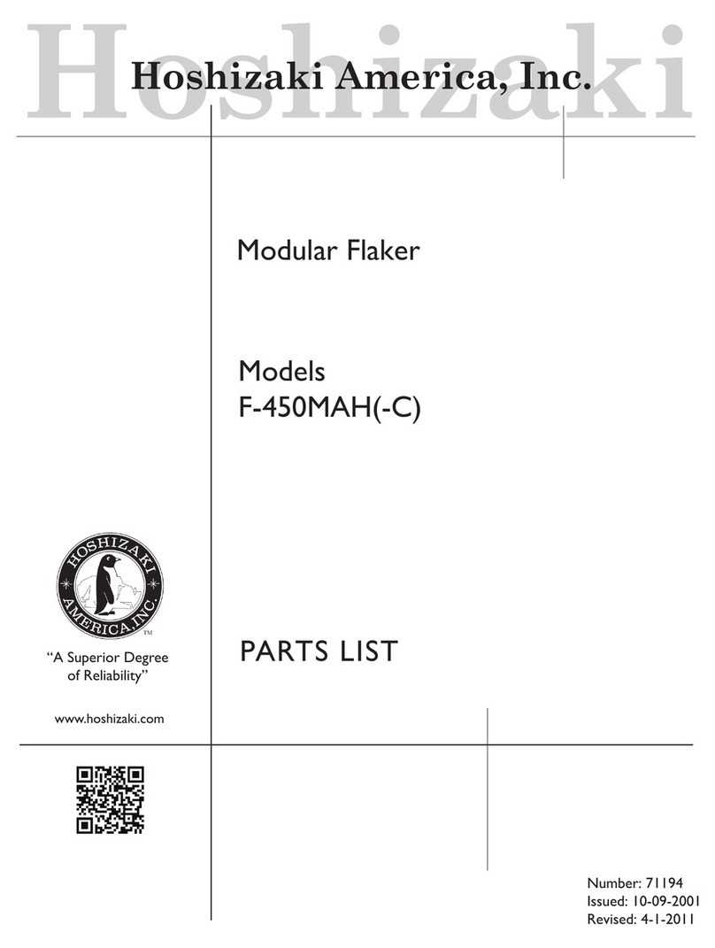 Hoshizaki F-450MAH(-C) parts list