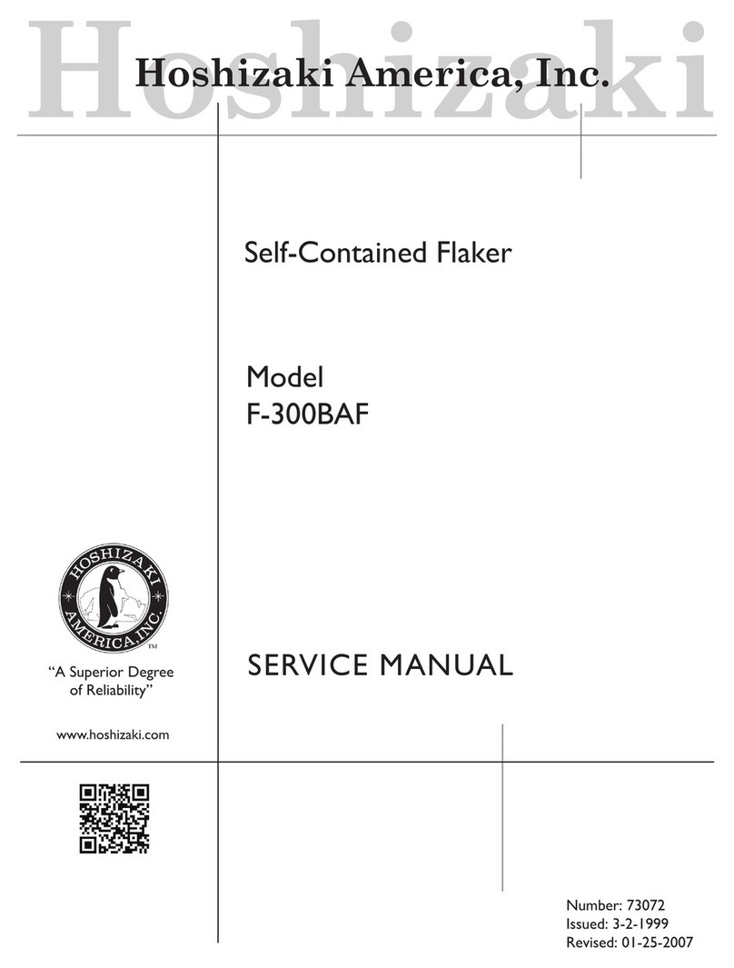Hoshizaki F-300BAF User manual