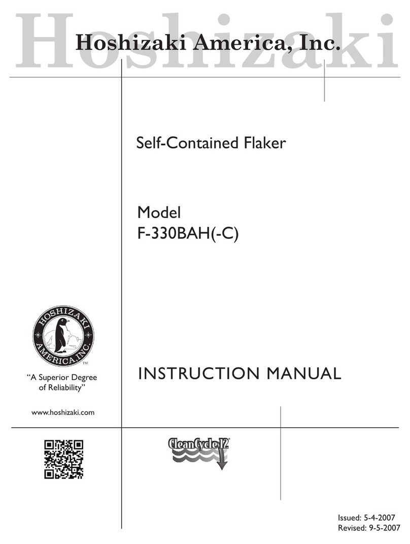 Hoshizaki F-330BAH-C User manual
