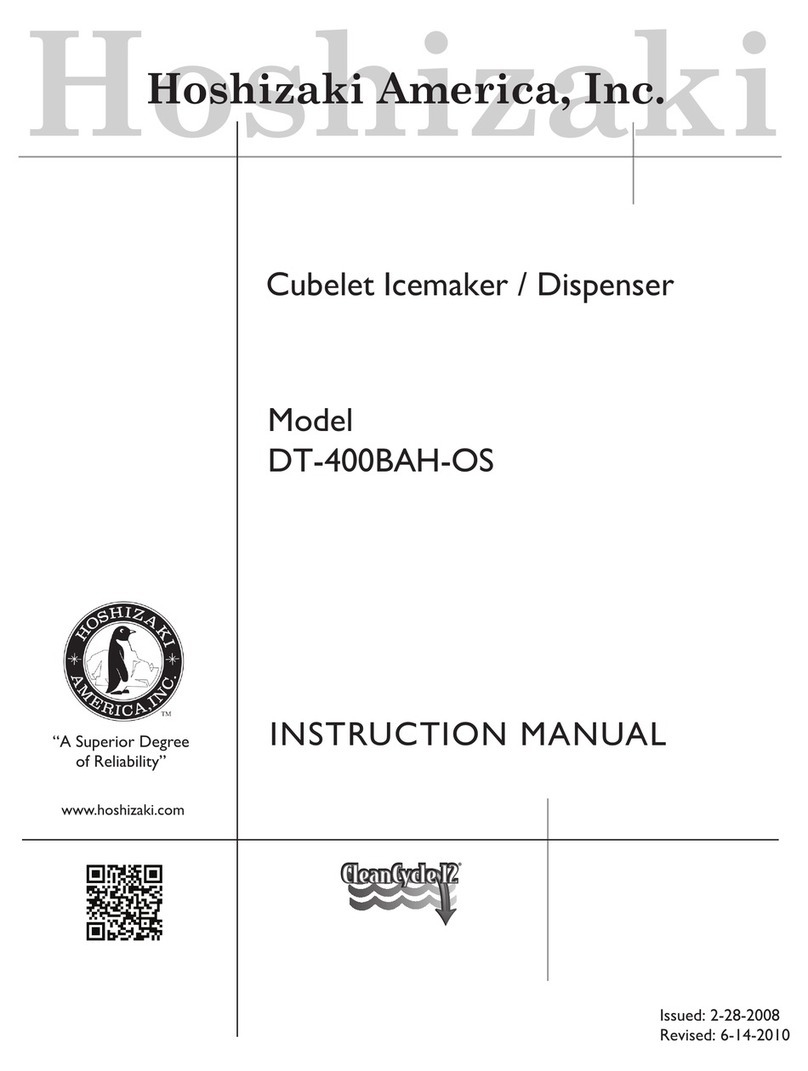 Hoshizaki DT-400BAH-OS instruction manual