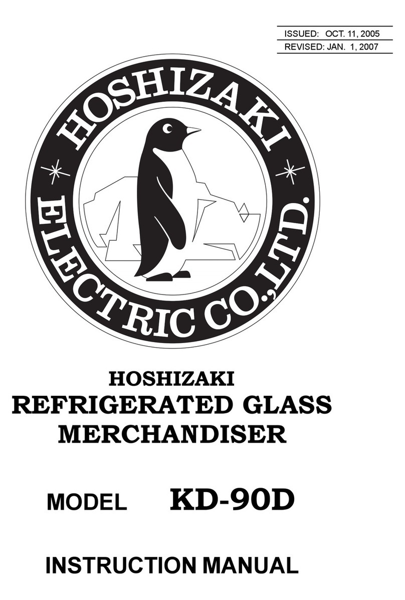 Hoshizaki KD-90D instruction manual