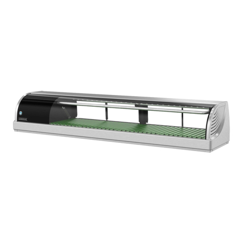 Hoshizaki COUNTER SHOWCASE HNC-120BA-L/R-S instruction manual