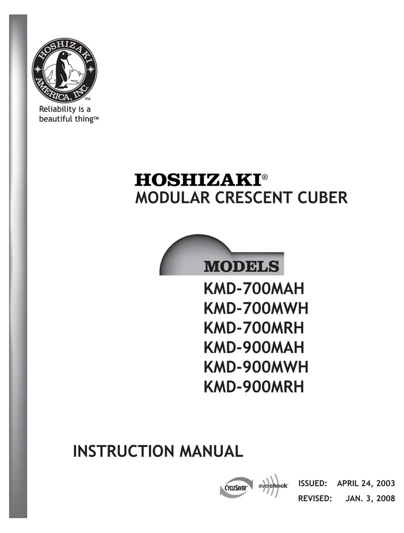 Hoshizaki KMD-700MRH instruction manual