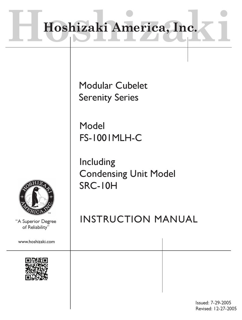 Hoshizaki SRC-10H instruction manual