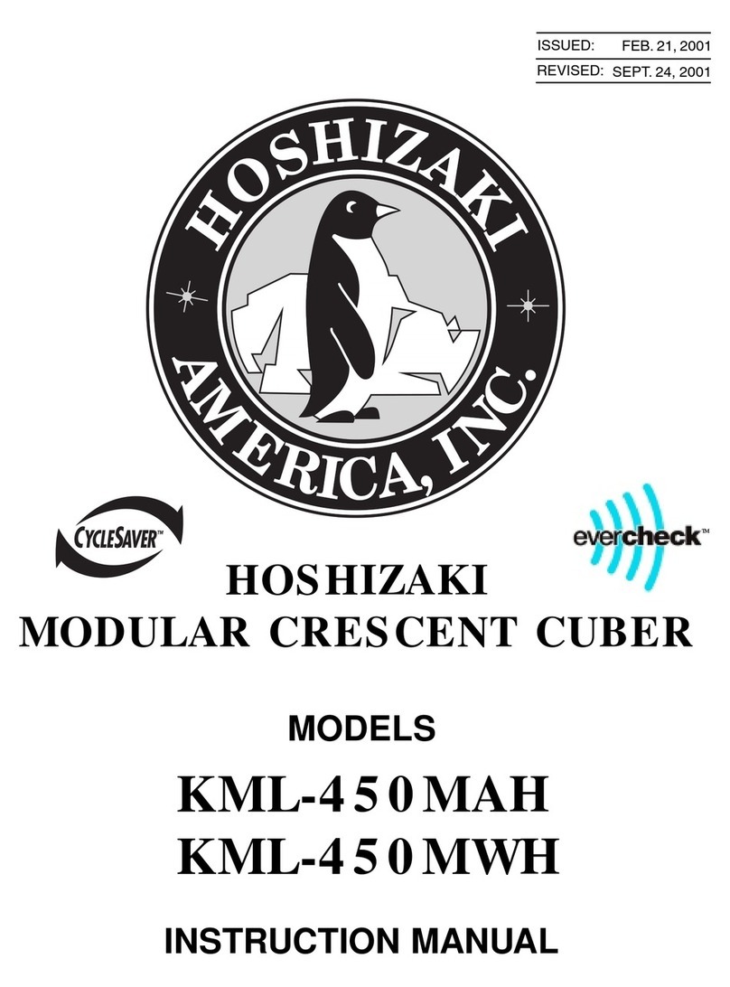 Hoshizaki KML-450MWH User manual