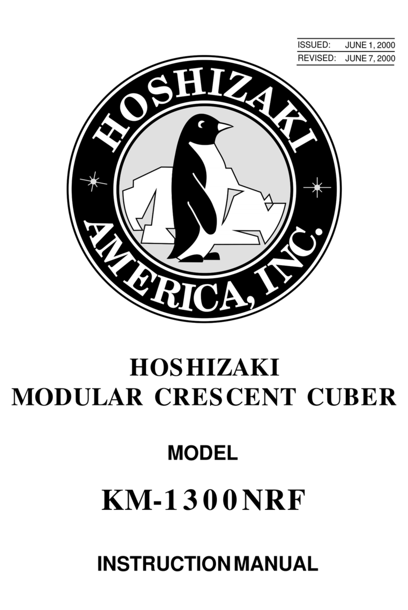 Hoshizaki KM-1300NRF instruction manual