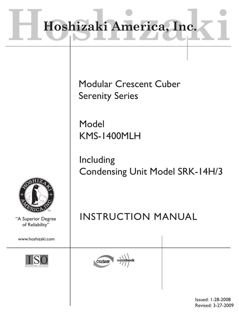Hoshizaki KMS-1400MLH instruction manual