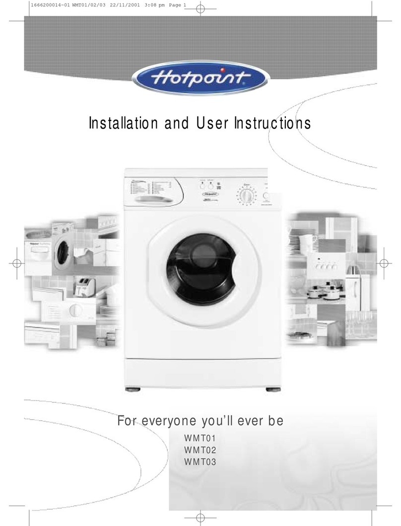 Hotpoint WMT01 Guide