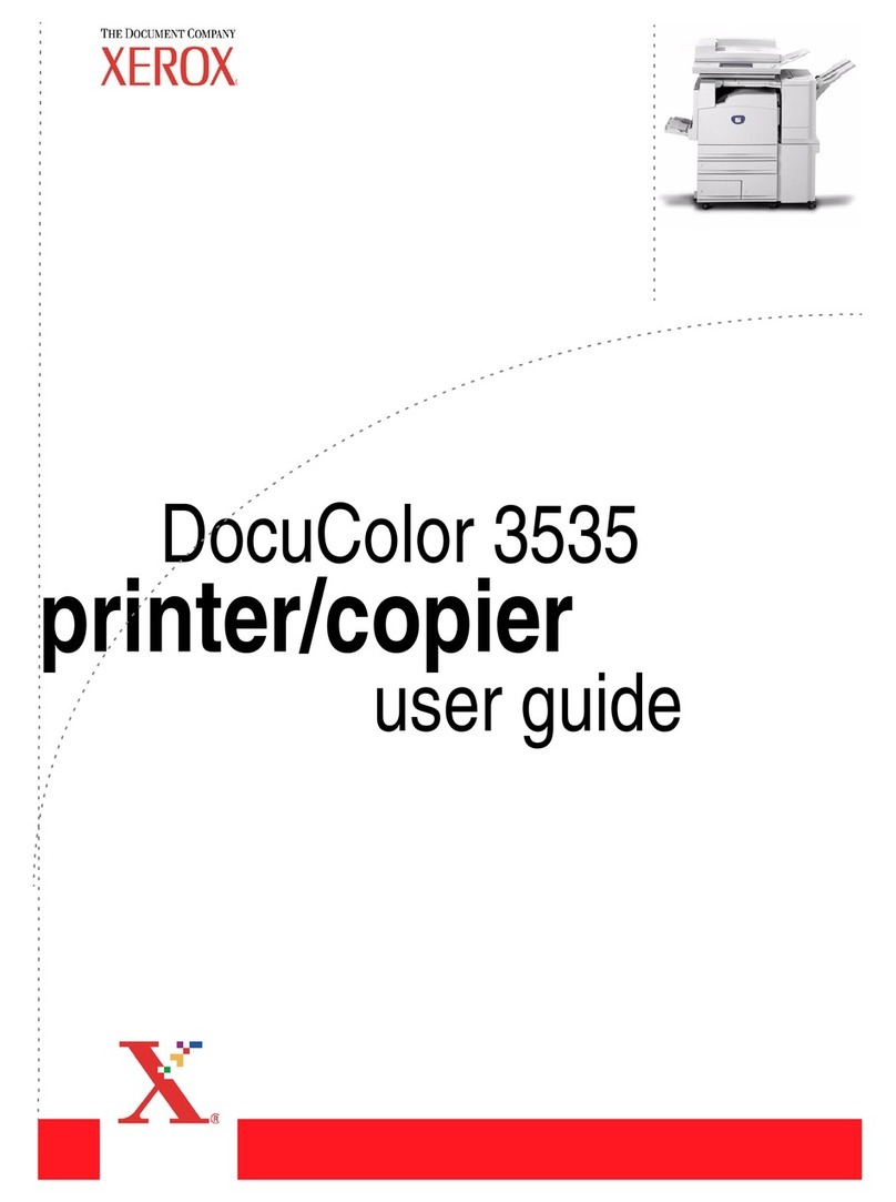 Xerox DocuColor 3535 User manual