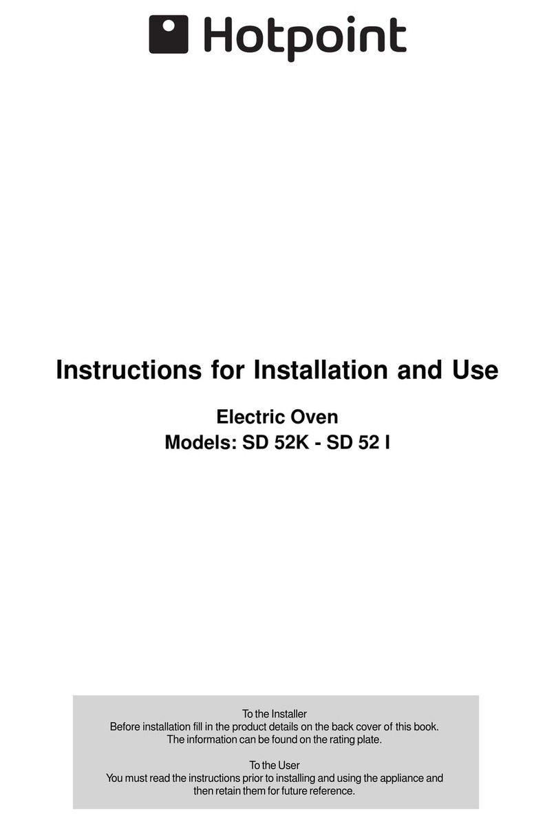 Hotpoint SD 52K - SD 52 User manual