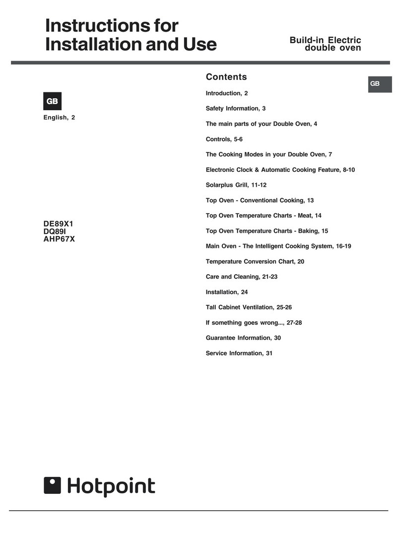 Hotpoint DQ891 Instructions for installation and use