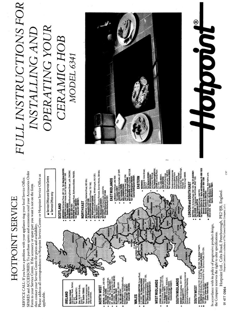 Hotpoint 6341 Instruction Manual