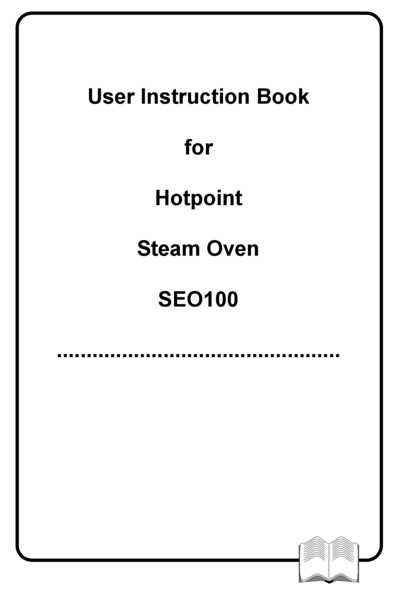 Hotpoint SEO100 User instruction book