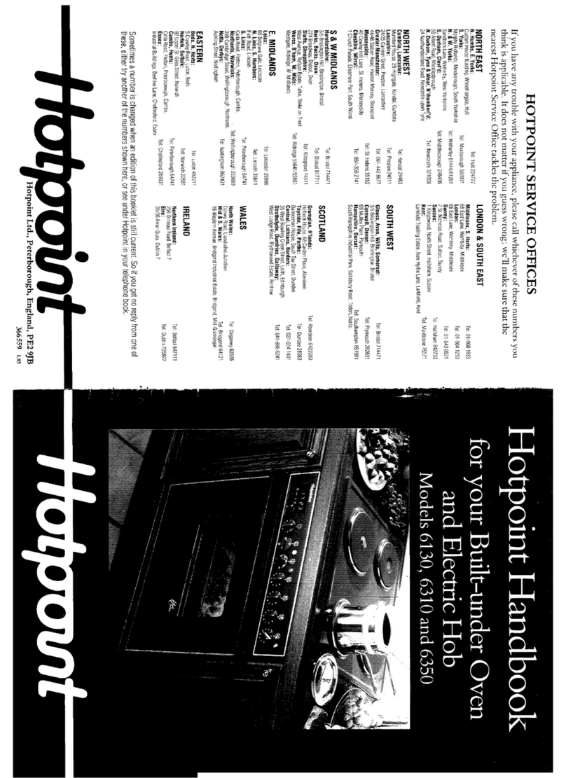 Hotpoint 6350 Handbook