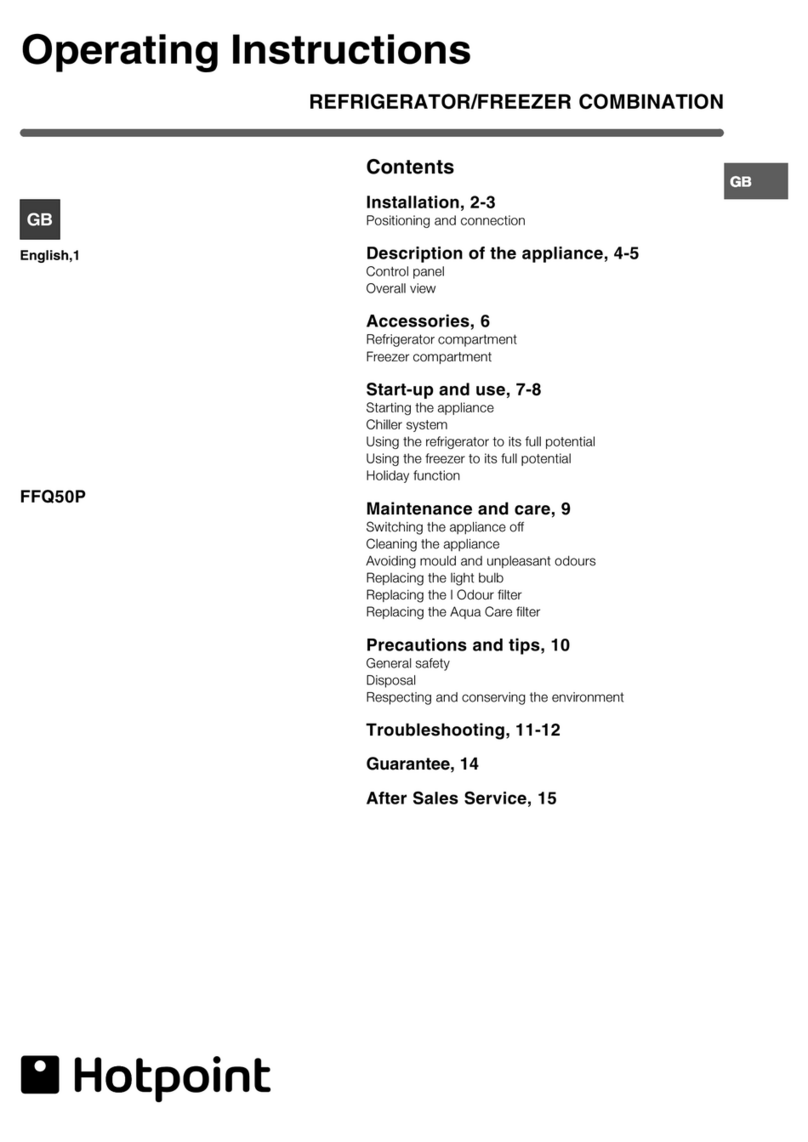Hotpoint FFQ50P User manual