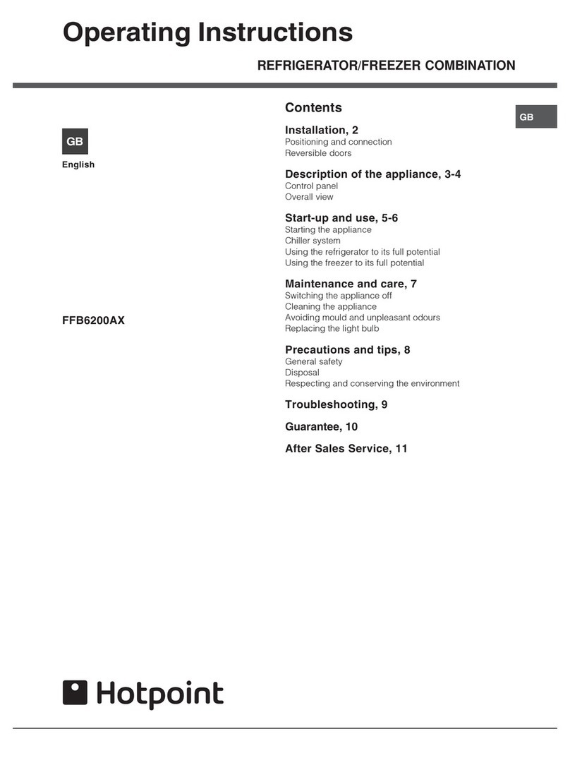 Hotpoint FFB6200AX User manual