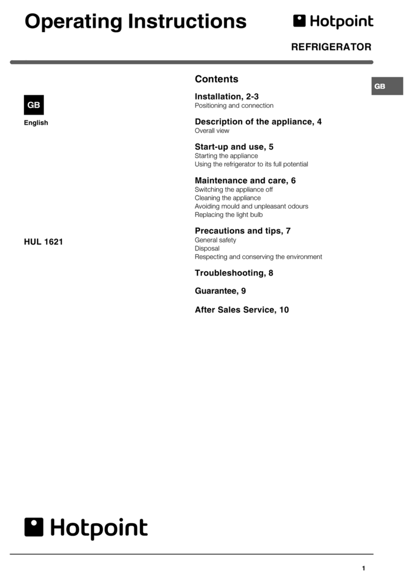 Hotpoint HUL 1621 User manual