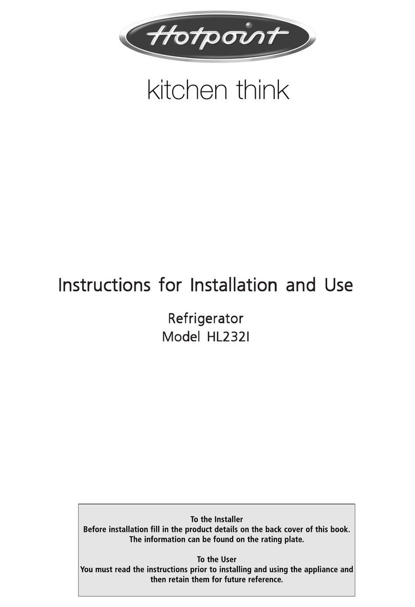 Hotpoint HL232I User manual