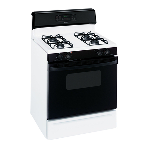Hotpoint RGB744 Installation guide