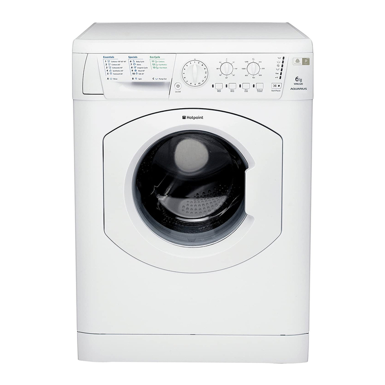 Hotpoint wml 520 User manual