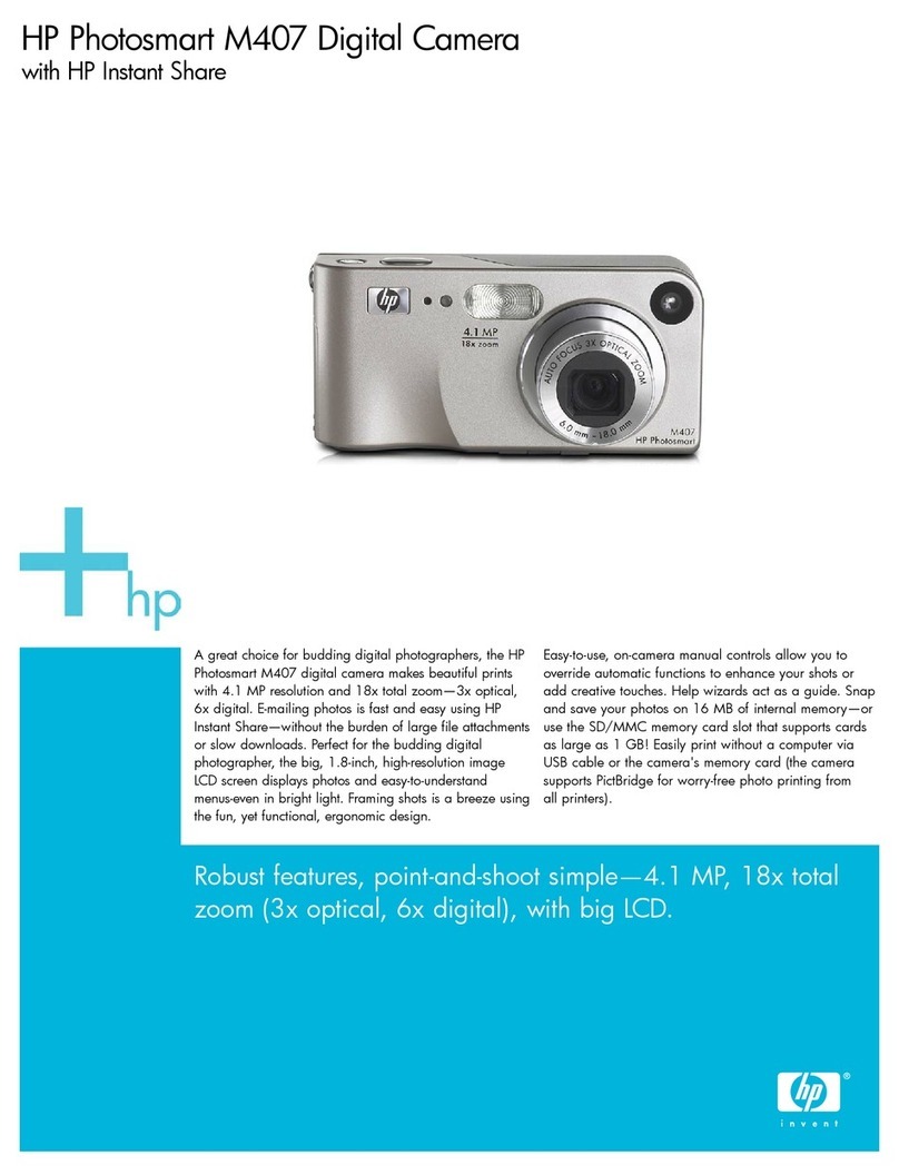 HP Photosmart M407 User manual HP Photosmart M407 User manual