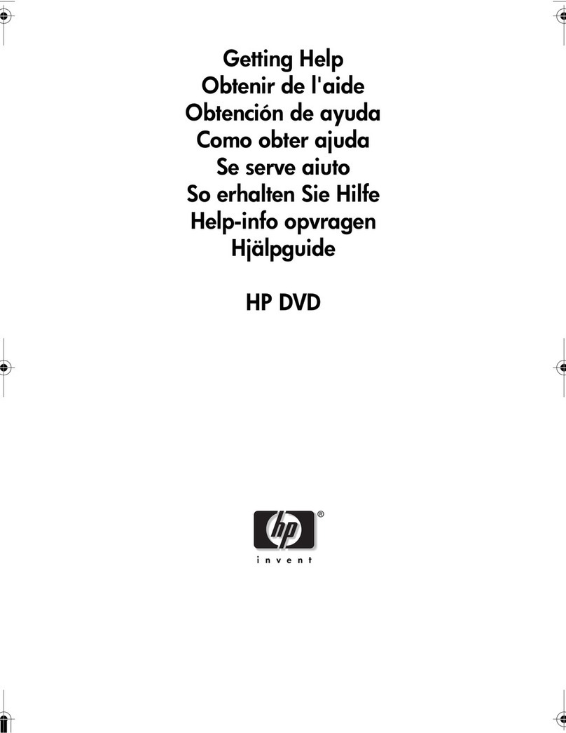 HP DVD Player user manual