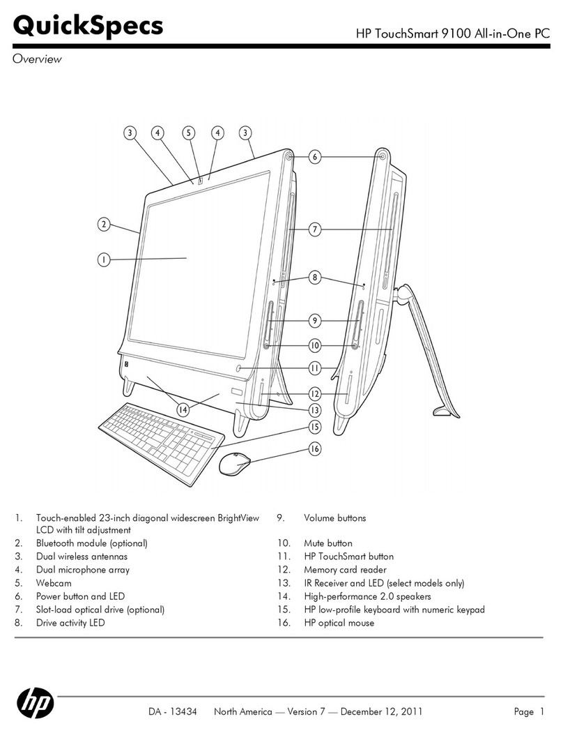 HP QUICKSPECS 9100 User instructions