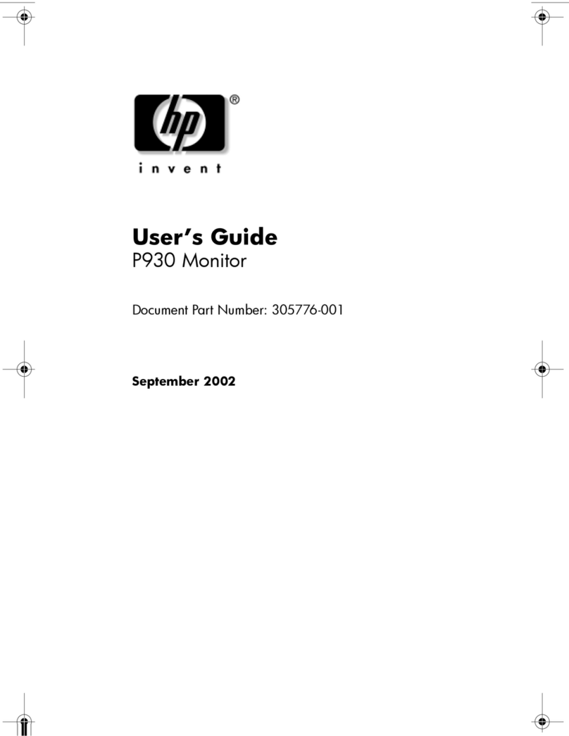HP P930 User manual HP P930 User manual